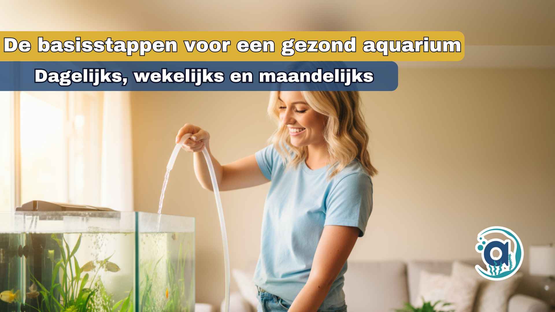 De basisstappen voor een gezond aquarium
