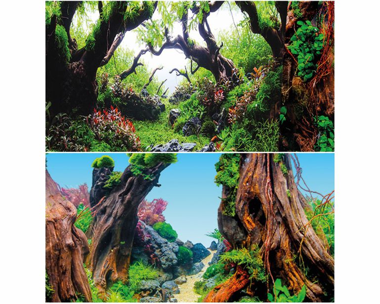 Hobby Foto Achterwand Green Dream/Wooden Sky Zelfklevend 120X50