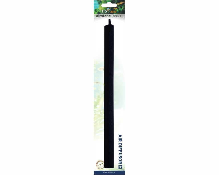 Hs Aqua Luchtsteen Lang Zwart 300 MM Blister