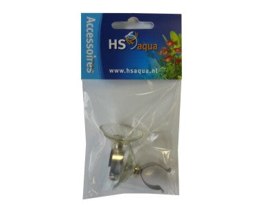 Hs Aqua Zuiger Transparant + Metaalklem 12-16 Per 2 St.