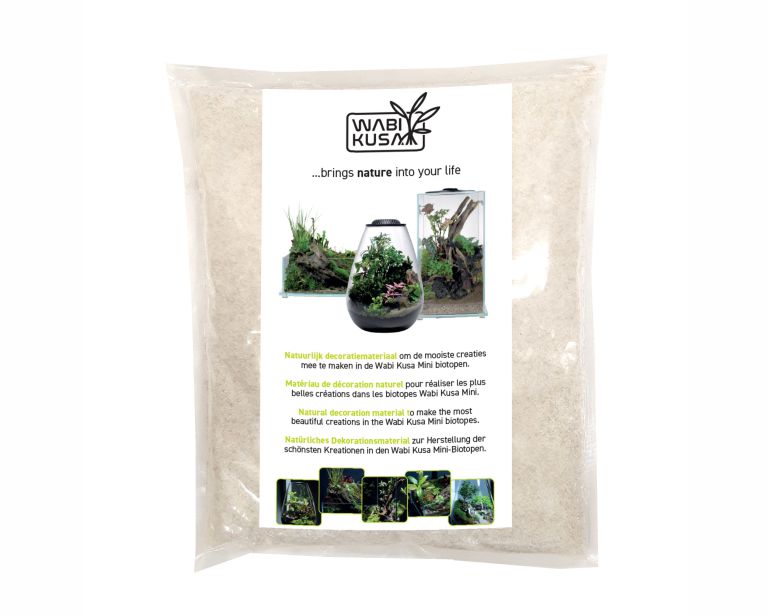 Wabi Kusa Snow White Sand 1 KG