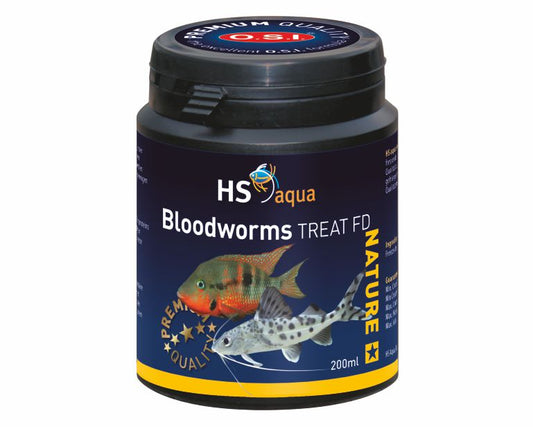 Hs Aqua Nature Treat Blood Worms 200 ML