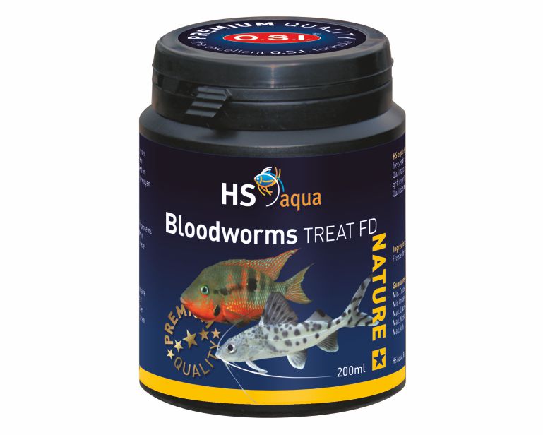 Hs Aqua Nature Treat Blood Worms 200 ML