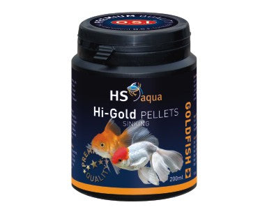 Hs Aqua Hi-Gold Pellets 200 ML