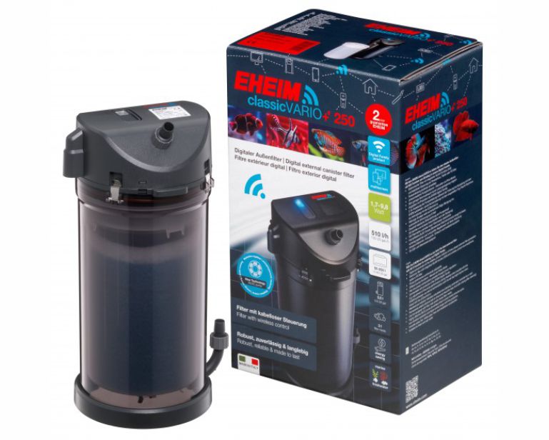 Eheim Buitenfilter Classic Vario+E 250 (+ Massa Wifi 2214) 510 L/H