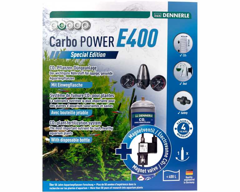 Dennerle CO2 Wegwerp Carbo Power E400 Special Edition