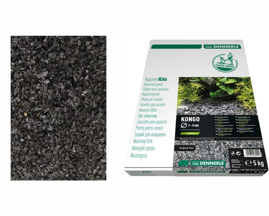 Dennerle Natural Gravel Kongo, 3-8 MM 5 KG