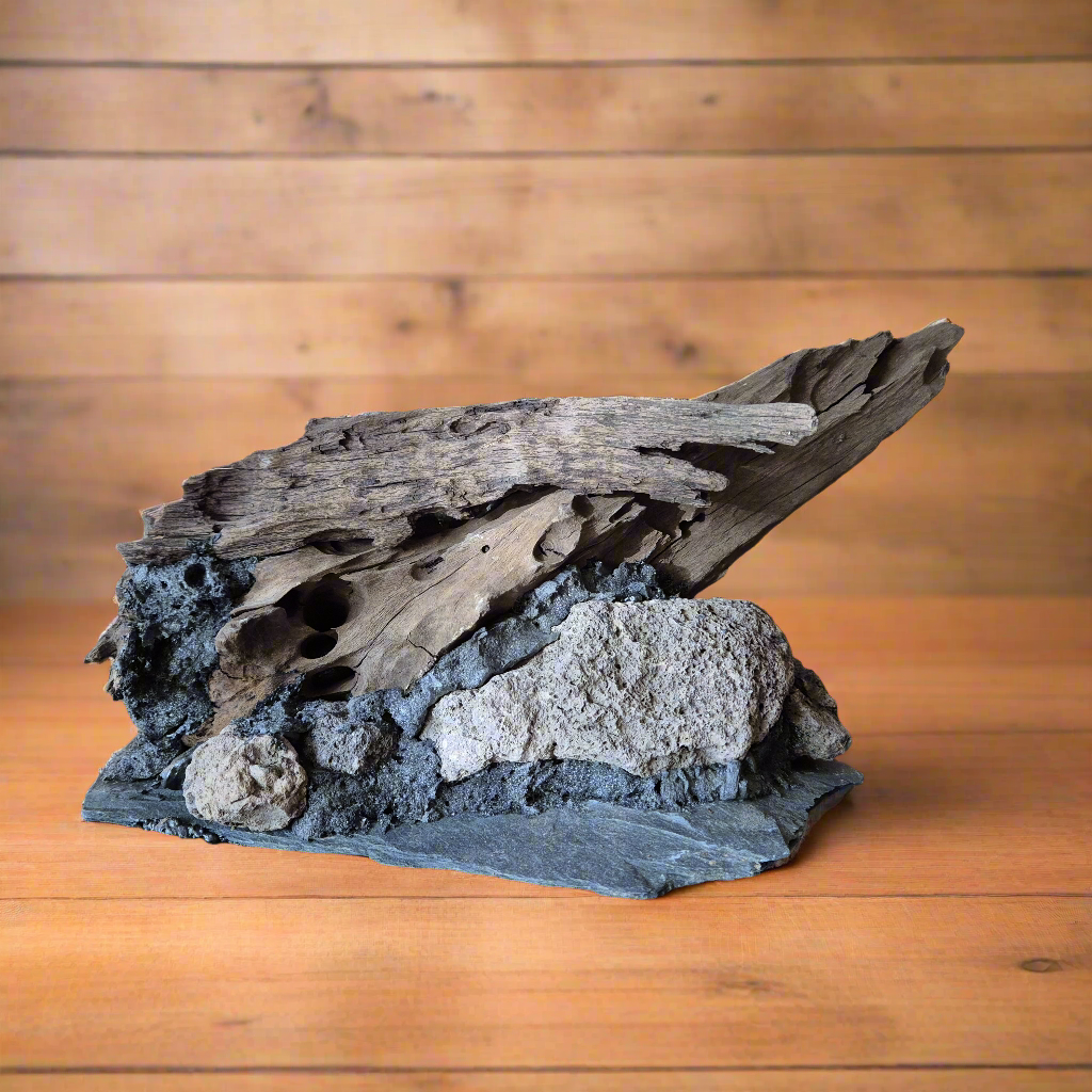 Kienhout aquascape stuk