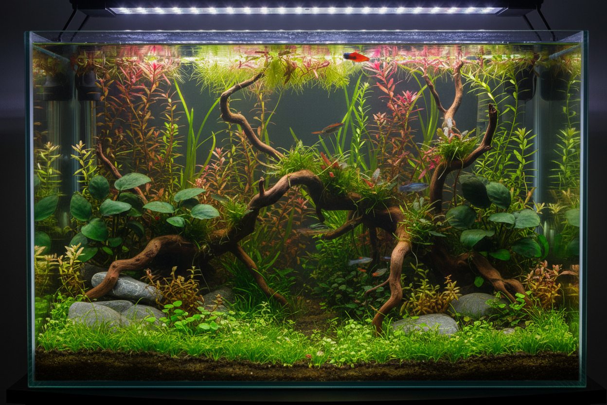 120 Liter Aquariumplanten Pakket