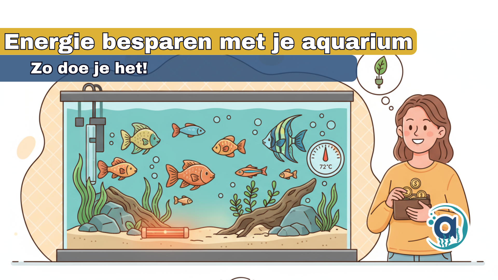 Energie besparen met je aquarium, zo doe je het!