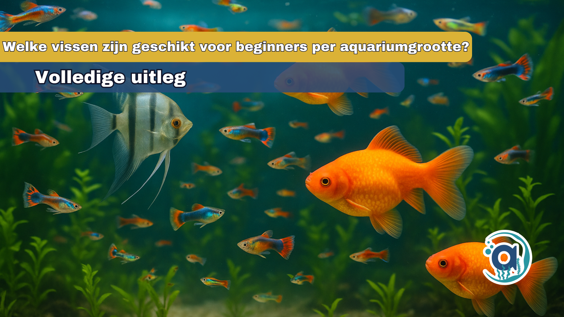 Welke vissen zijn geschikt voor beginners per aquariumgrootte?