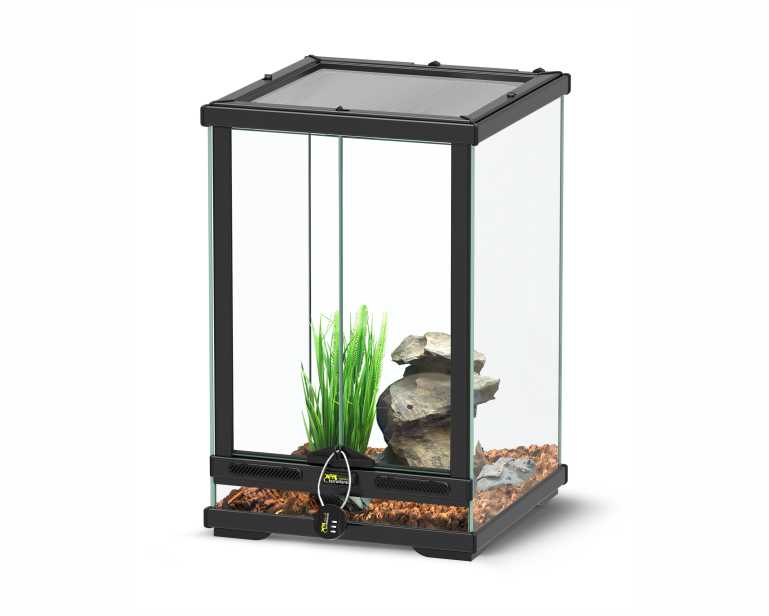 Aquatlantis Smart Line Terrarium Zwart 30X30X45 CM