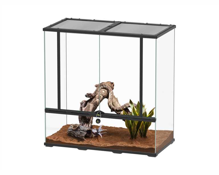 Aquatlantis Smart Line Terrarium Zwart 88X45X90 CM
