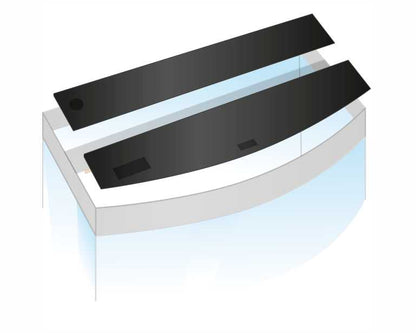 Juwel Kleppenset Zwart Voor Vision 450 Ii (2-Delig)