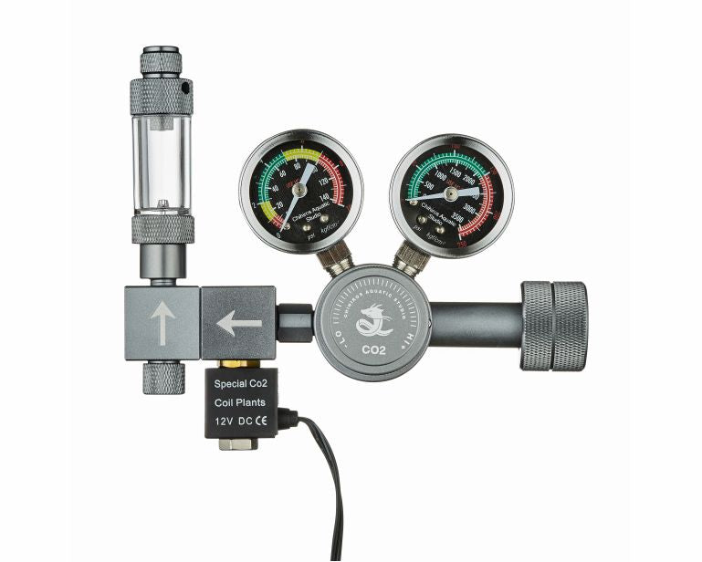 Chihiros CO2 Drukregelaar Pro Le Met 2 Manometers Incl. Bellenteller