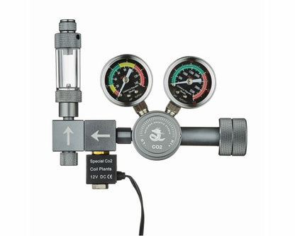 Chihiros CO2 Drukregelaar Pro Le Met 2 Manometers Incl. Bellenteller