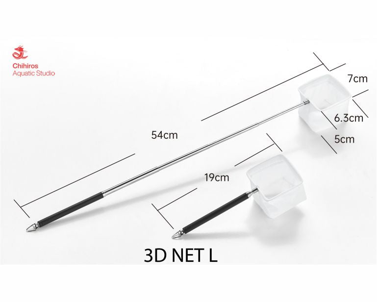 Chihiros Telescoop 3D Net L 19-54 CM Ø 7 CM