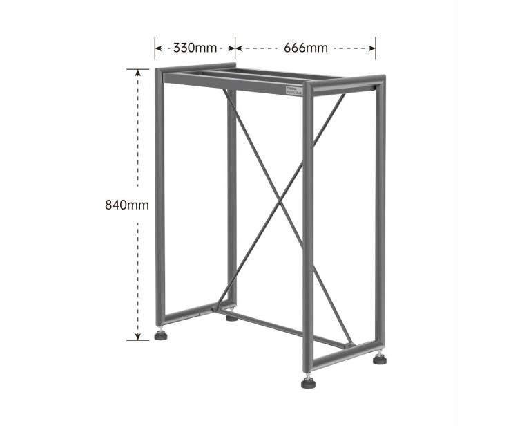 Chihiros Metalen Meubel 60X30 CM