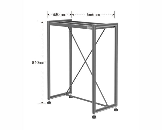 Chihiros Metalen Meubel 60X30 CM