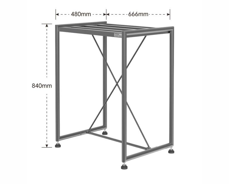 Chihiros Metalen Meubel 60X45 CM