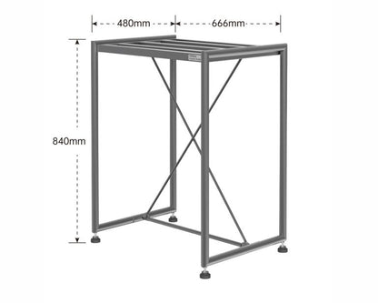 Chihiros Metalen Meubel 60X45 CM