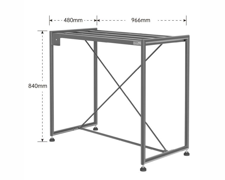 Chihiros Metalen Meubel 90X45 CM