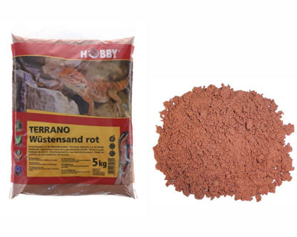 Hobby Terrano Woestijnzand Rood Ø 0,2-0,3 MM 5 KG