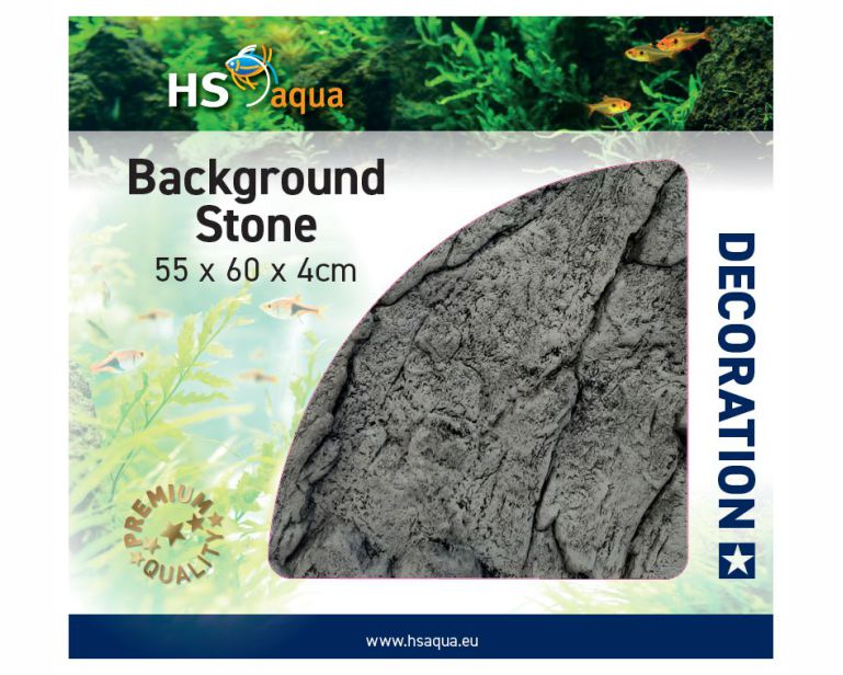 Hs Aqua Background Stone Grey 55X60X4 CM