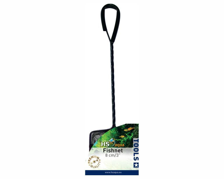 Hs Aqua Visnet Grof Zwart 8 CM/3"