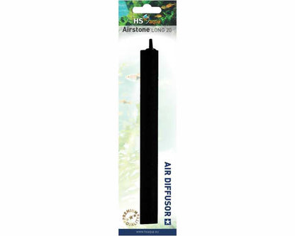 Hs Aqua Luchtsteen Lang Zwart 200 MM/Blister At