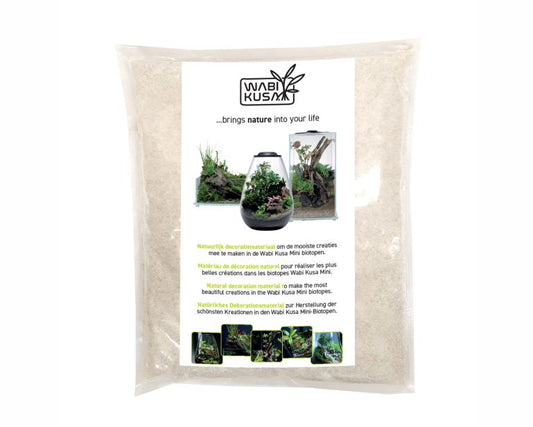 Wabi Kusa Snow White Sand 1 KG