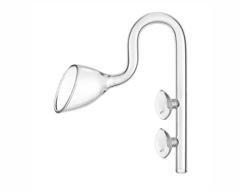 Hs Aqua Glazen Uitstroombuis 12 MM Lily
