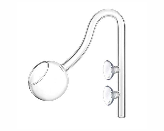 Hs Aqua Glazen Uitstroombuis 12 MM Bold