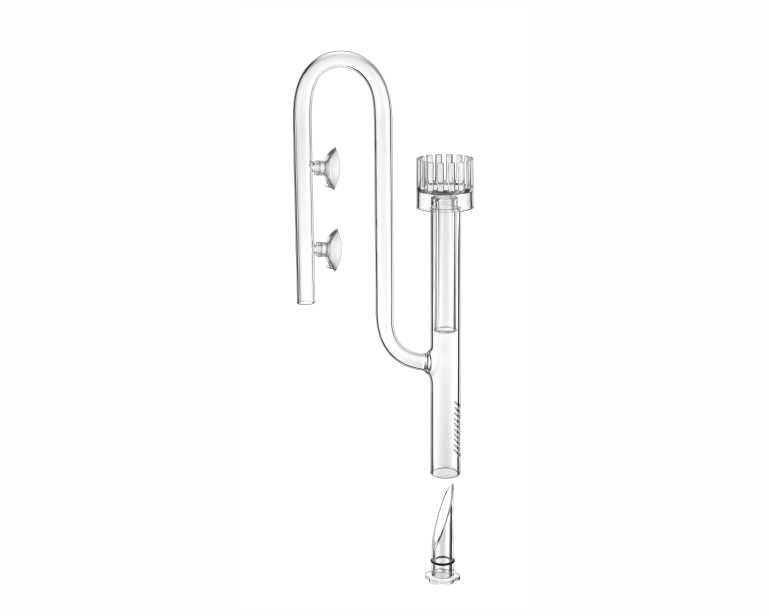 Hs Aqua Glazen Oppervlakte Afzuiger 12 MM