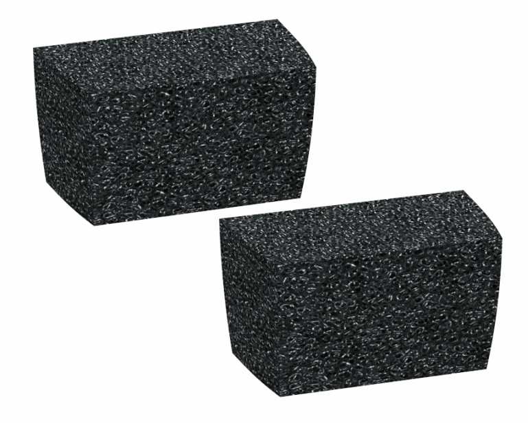 Hs Aqua Platy Flow 500 Mech. Spons Set 2 Stuks