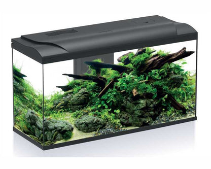 Hs Aqua Aquarium Platy Bio 110 LED Zwart 80X31X46 CM
