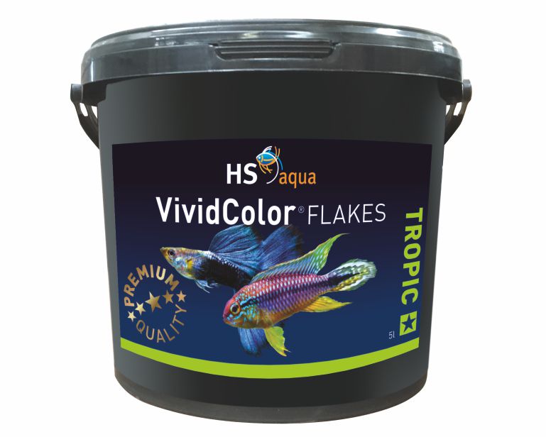 Hs Aqua Vivid Color Flakes 5 L