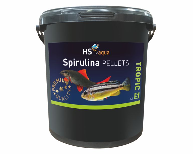 Hs Aqua Spirulina Pellets S 10 L