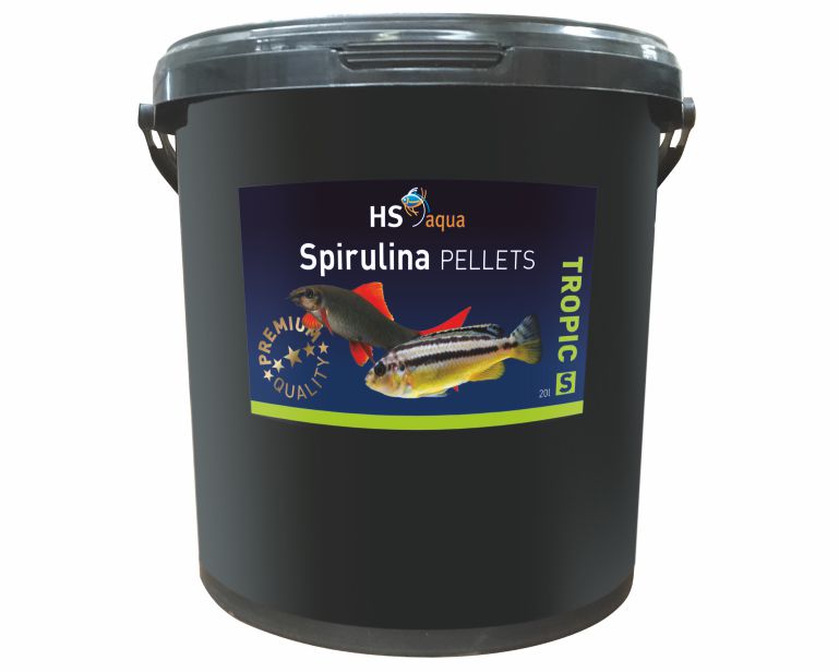 Hs Aqua Spirulina Pellets S 20 L