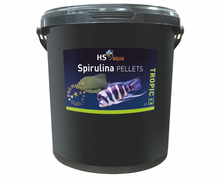 Hs Aqua Spirulina Pellets M 20 L
