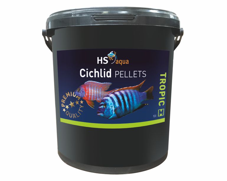 Hs Aqua Cichlid Pellets M 10 L