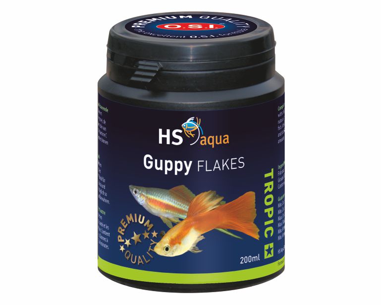 Hs Aqua Guppy Flakes 200 ML