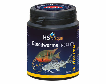 Hs Aqua Nature Treat Blood Worms 200 ML