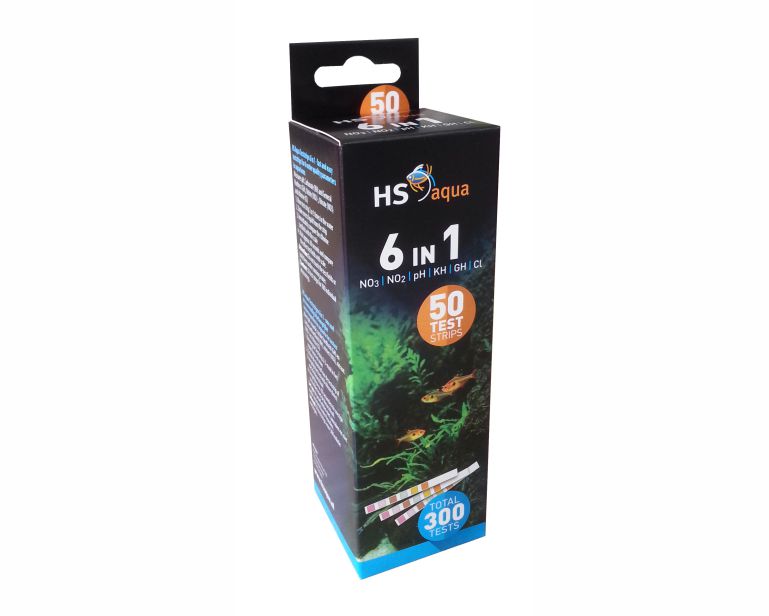 Hs Aqua Teststrips 6-1 Á 50 St.