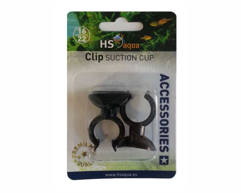 Hs Aqua Clipzuiger 16-22 MM 2 St. Zwart