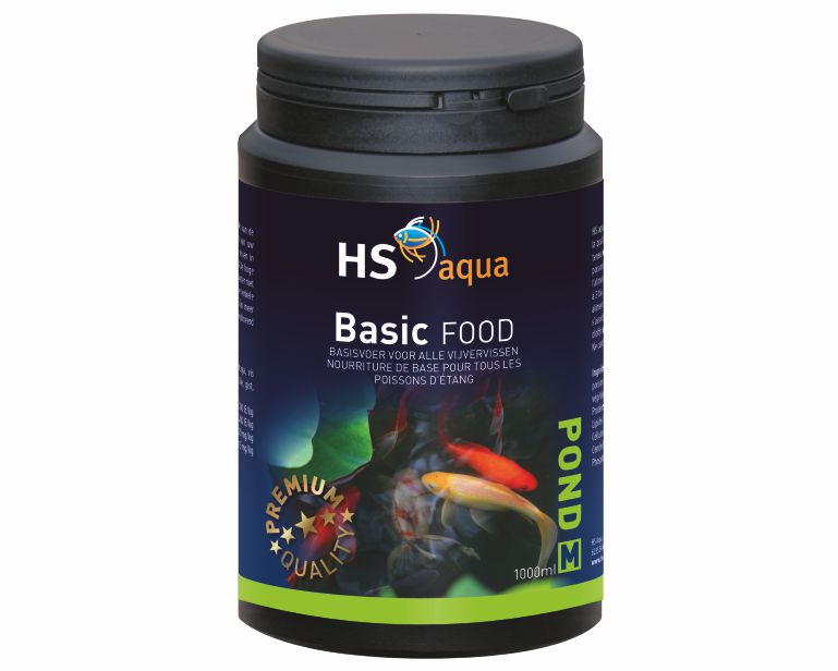 Hs Aqua Pond Food Basic M 1 L