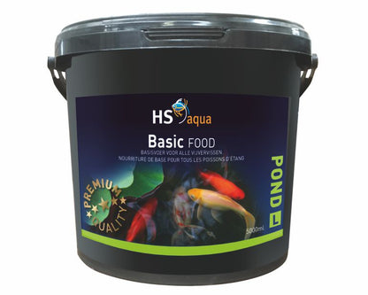 Hs Aqua Pond Food Basic L 5 L