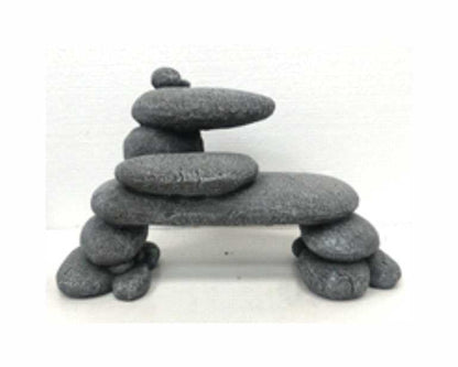 Blue Belle Pacific Pebble Mountain Grey L 27 X 12.5 X 17 CM