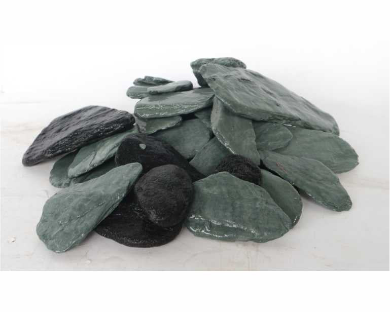 Hs Aqua Black Flat River Rock S 8-15 CM