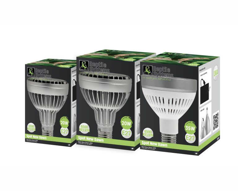 As Reptile New Dawn LED 10 W Vertical Position E27